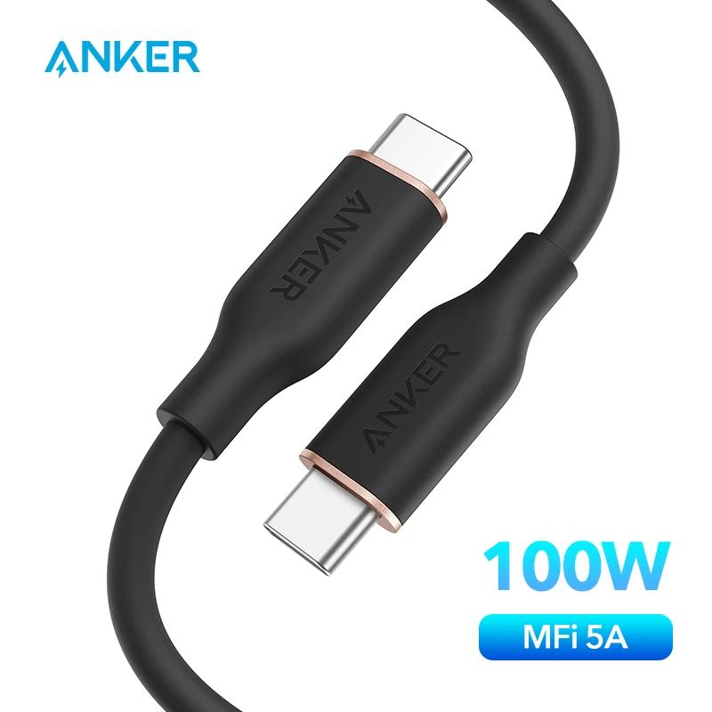 Anker Powerline III ÷ο USB CŸ ̺,   USB 2.0,  15/15 , Ｚ ÿ 14/14 , 100W, cŸ  ̺, ̺, c to
